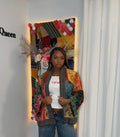 IKÉ PATCHWORK KIMONO JACKET